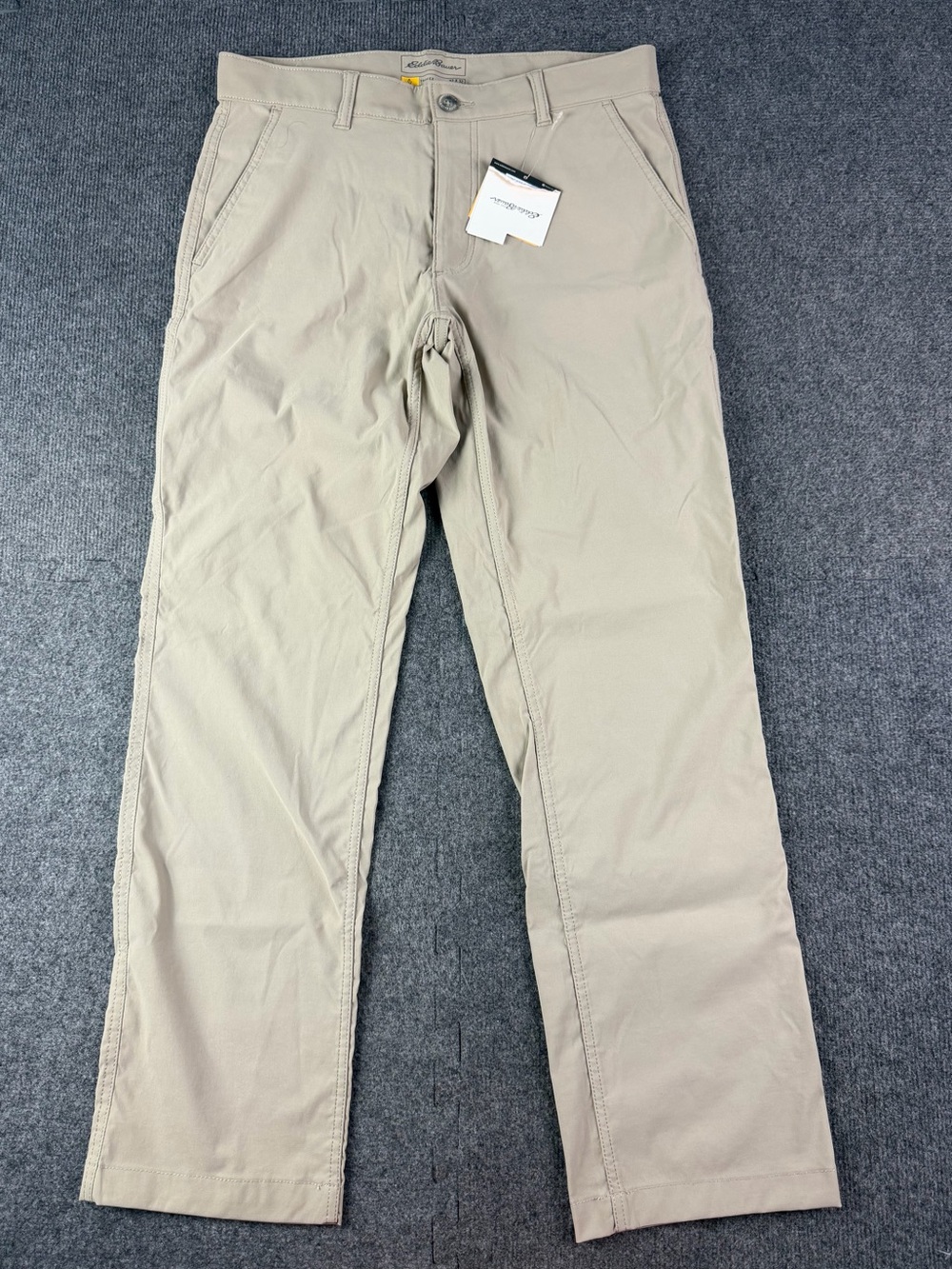Eddie Bauer Travex Mens Nylon Blend Hiking Pants Size 32x32 Khahi